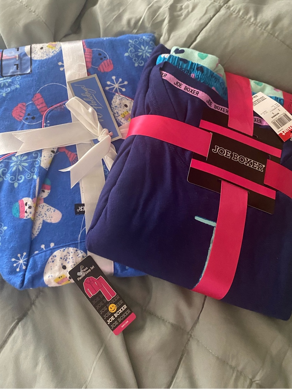 Joe Boxer Pajama Bundle Size Large NWT 2 Sets Cozy Sleepwear Set